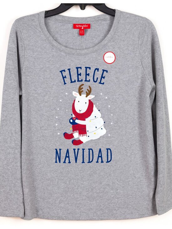 BIN Family PJs Holiday Lights Womens Pajama Set NWT - Picture 4 of 7